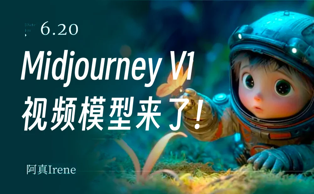 Midjourney V1视频模型重磅发布！超多案例实测+使用教程