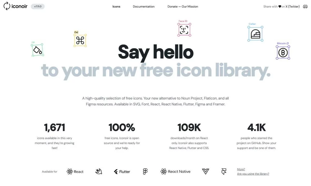 图标自由！14个优质的免费图标库合集