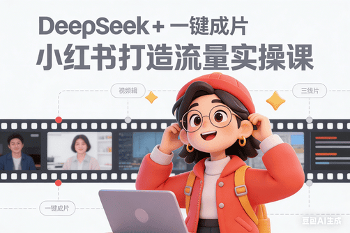 Deepseek+小红书打造流量实操课