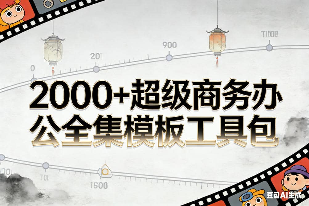 2000套+超级商务办公全集模板工具包