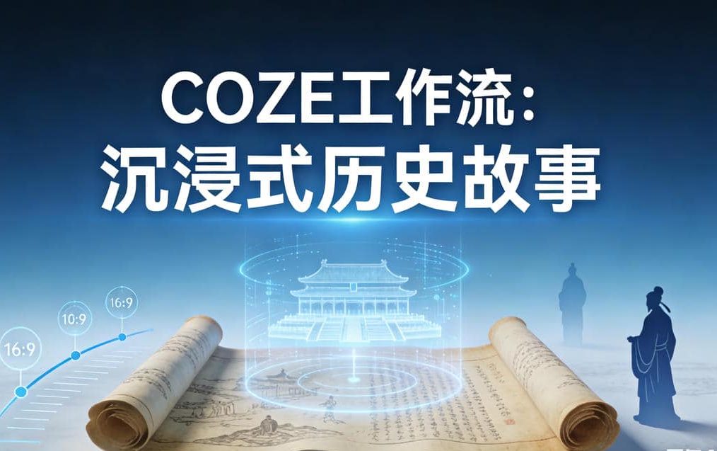 COZE工作流：沉浸式历史故事