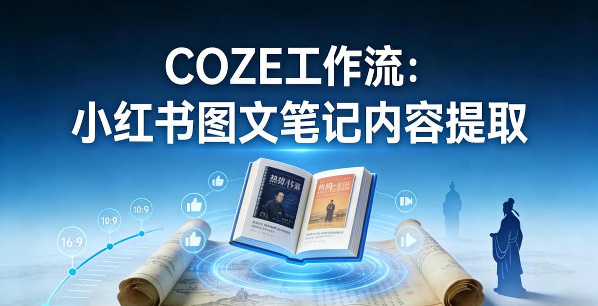 Coze工作流:小红书笔记批量提取