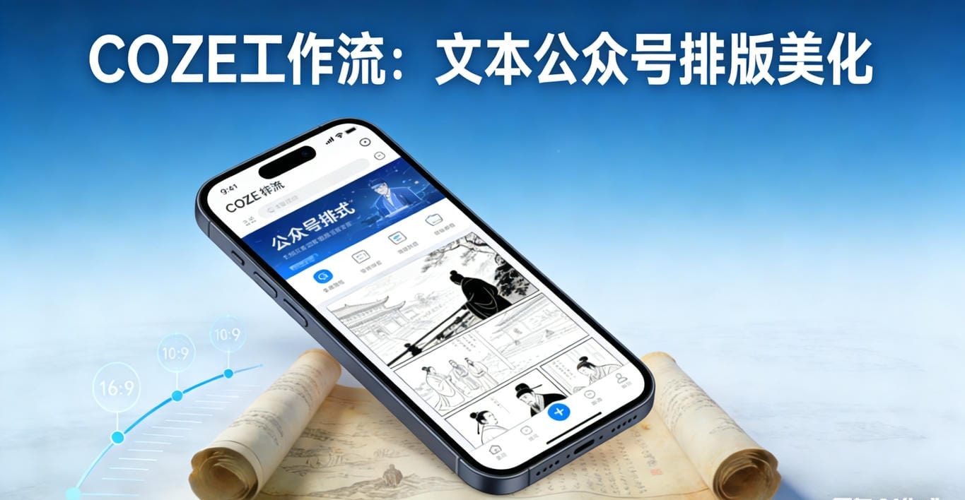 Coze工作流:文本公众号 排版美化