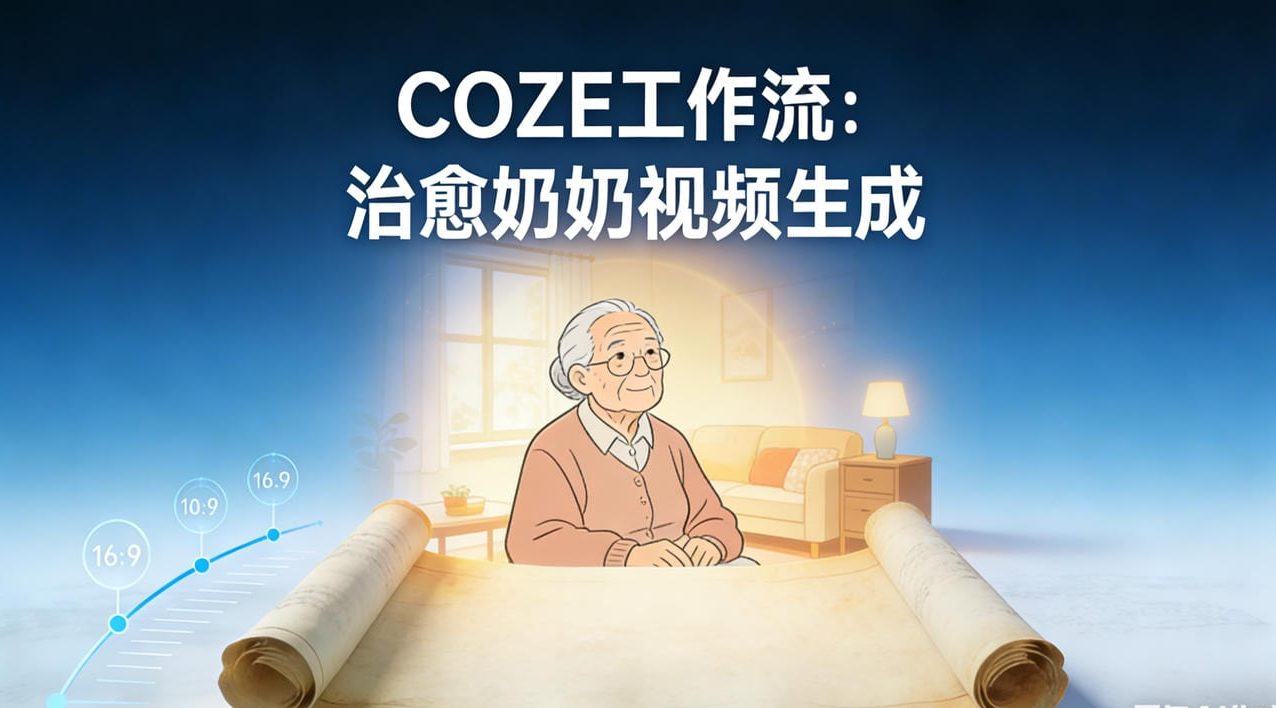 Coze工作流:治愈奶奶视频生成
