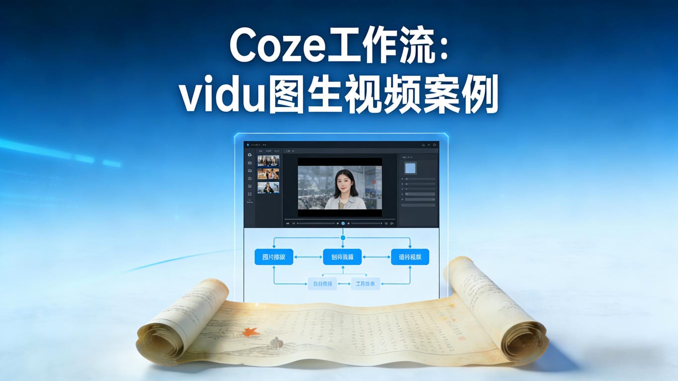 Coze工作流：vidu图生视频案例