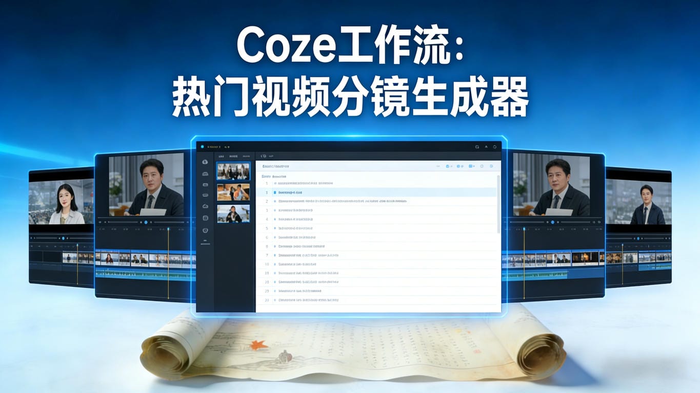 Coze工作流：热门视频分镜生成器